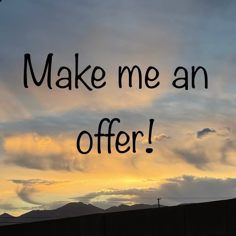 Make me an offer!